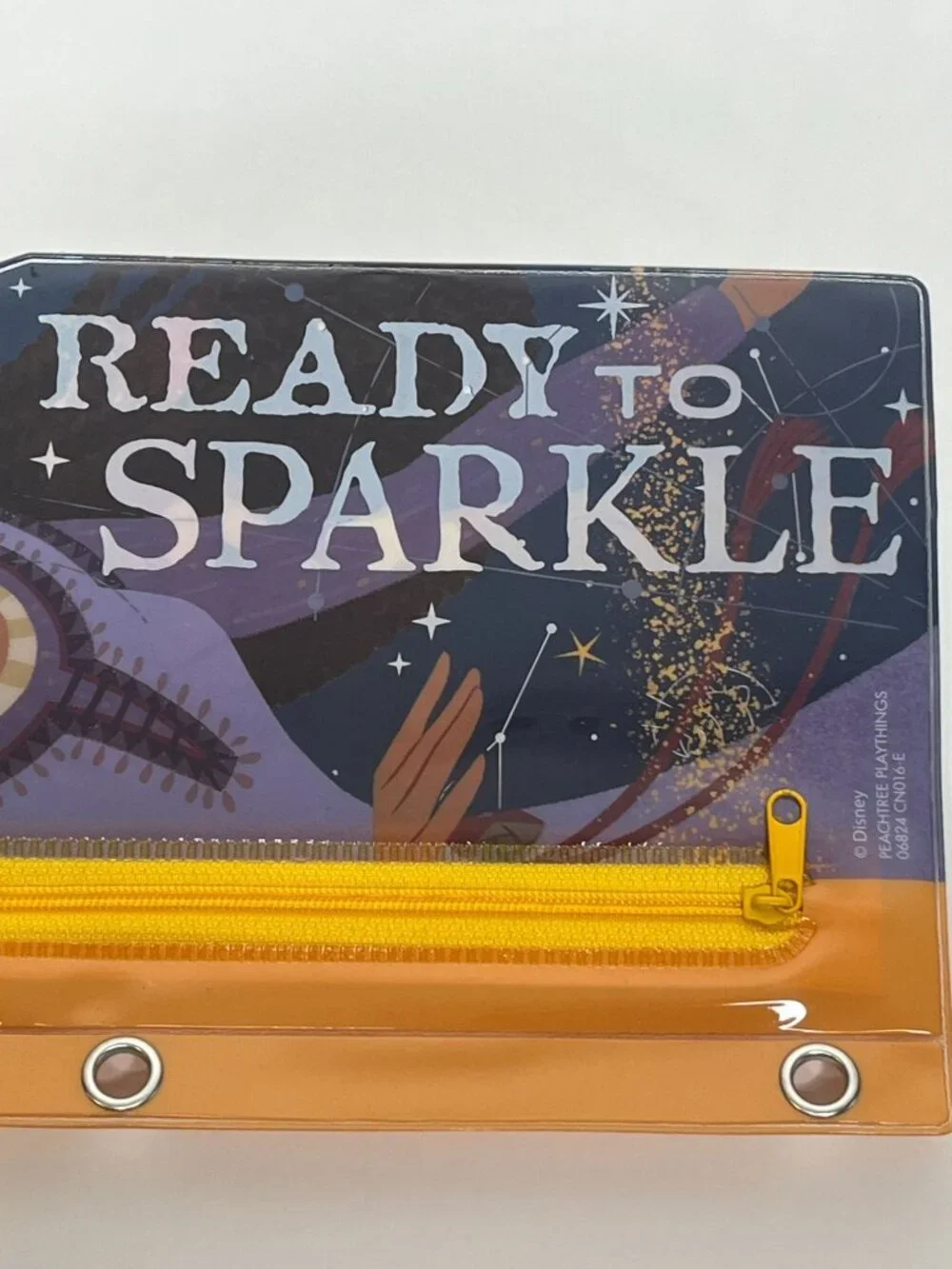 Disney Wish Asha Pencil Pouch Binder Case NWT